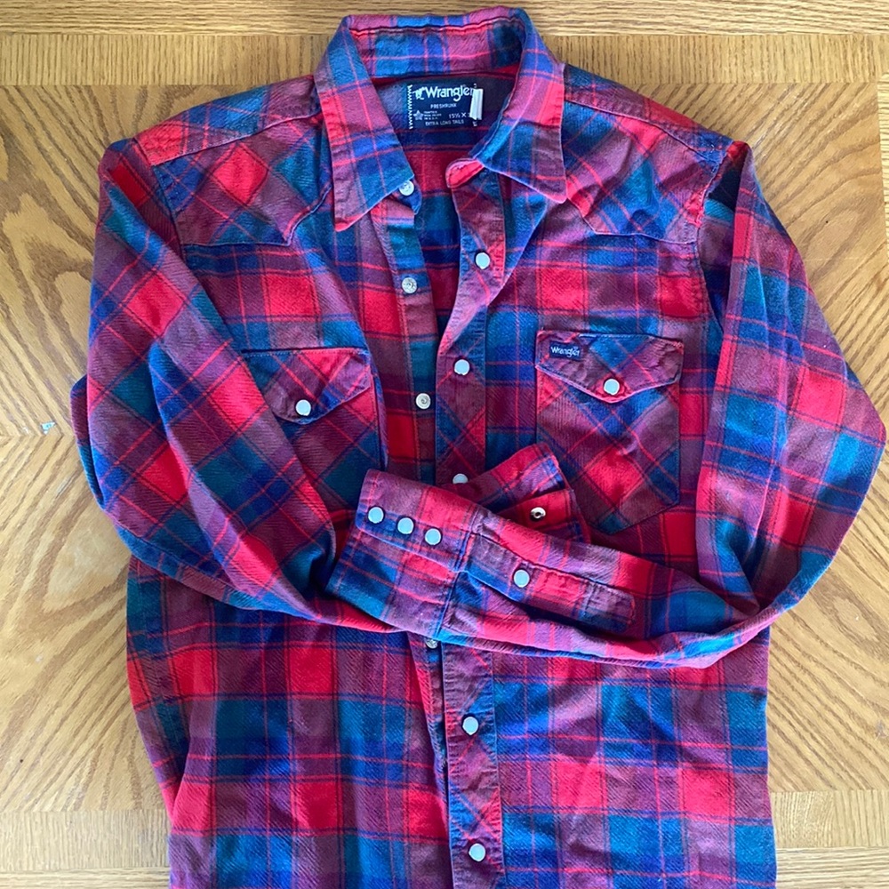 Wrangler flannel